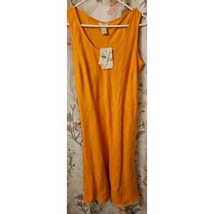 J.Jill  Linen Fit And Flare Maxi Dress NWT SZ 12